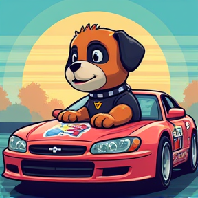 Pixel Pup's Racing Dream