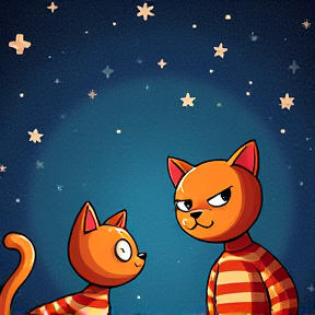 Wally the Space Cat and Freddy the Scaredy Cat