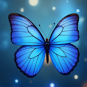 Papillon Bleu