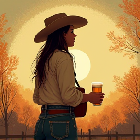 Country Girl and a Beer