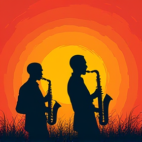 Funky Jazz Sunset