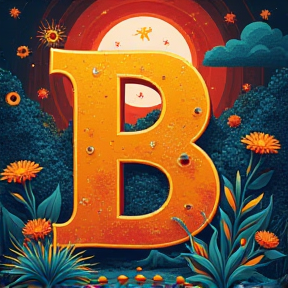 B