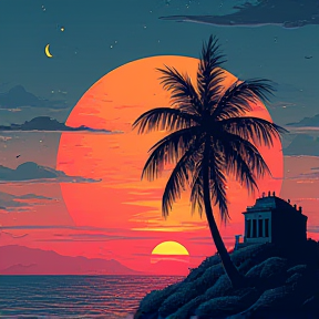 Sunset Retro