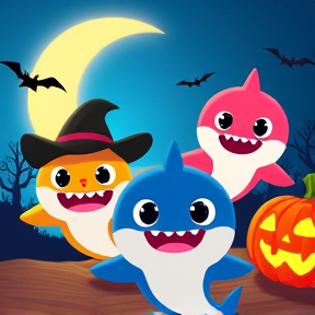 Halloween Sharks