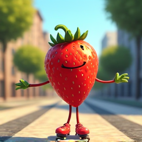 Strawberry Skater