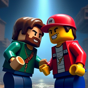 Blockparty: Steve vs. Lego