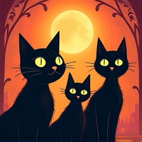 the 4 cats of doom