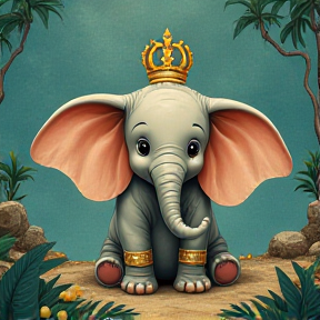 Dumbo ist gestranded