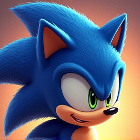 Running with Sonic