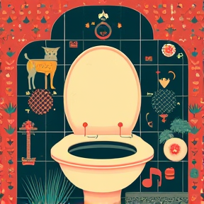 Groovy toilet