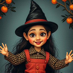 The Mischievous and Playful Prankster Doll of the Haunted Attic