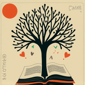 Book Tree Smile Calm