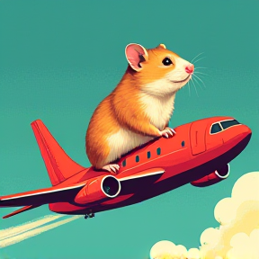 Hamsters on a plane