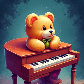 I Am a Gummy Bear Piano