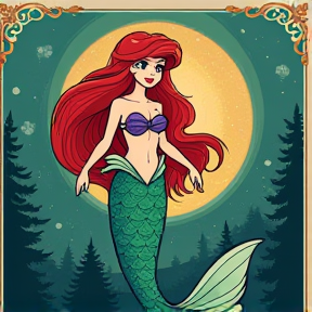 Ariel do the mermaid boogie woogie