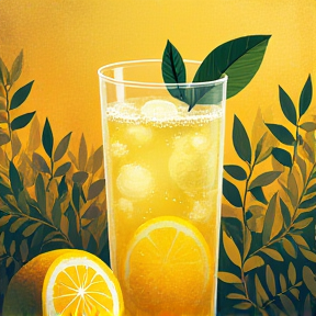 unsweetend lemonade