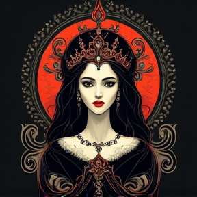 the dark Queen