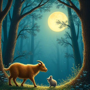 Hedgehogs and Goats in the Magical Forest