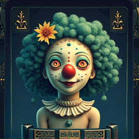 Moonlit Clown