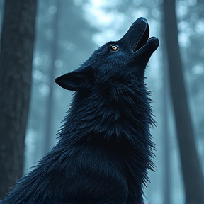 The Wolf Named Raven