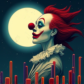 Moonlit Clown