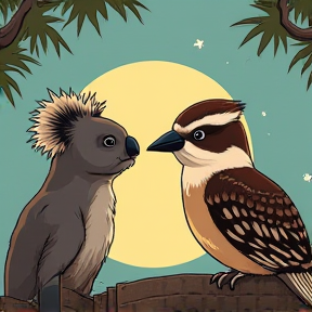 Koala vs. Kookaburra