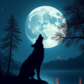 NightStrike: The Howling Dire Wolf in the Night