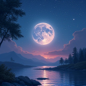 Tranquility in Moonlight