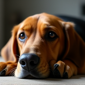 Murphy the Lazy Bloodhound