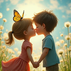 “Butterflies Kisses”