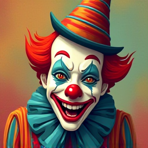 Happy clown