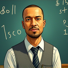 Mr. Clute Bald Headed Teacher