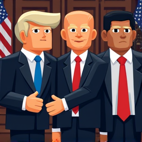 Minecraft Moments (Trump, Kamala, Biden & the Server)