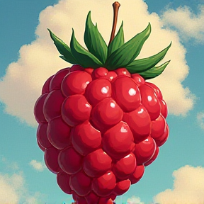 Giant Raspberry Fun