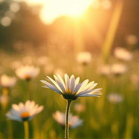 a thousand yellow daisies