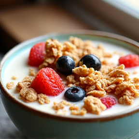 Müsli war sehr lecker heute morgen  :]