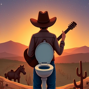 Poop Like A Cowboy