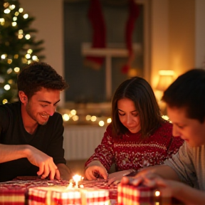 Weihnachten im Kreis der Familie