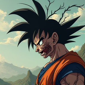 Goku's Agony