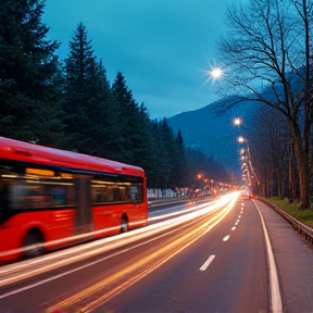 Schneller Salzburg Bus