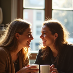 Les Amis au Café