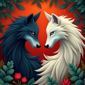 Two Wolves