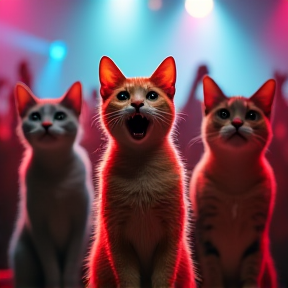 Singing Felines