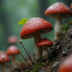 Mushrooms and Shadows