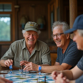 Game Night on Kennisis Lake