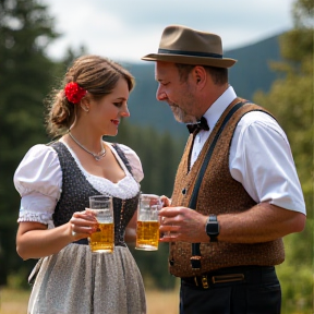 Silberhochzeit in Blankenberg