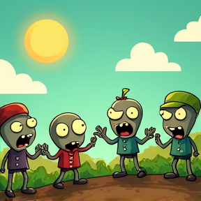 Plants Vs Zombies: Frenemies Unite