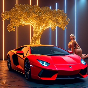 Lamborghini e Donne Bionde