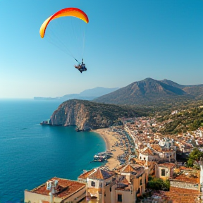 Gleitschirmfliegen in Andalusien