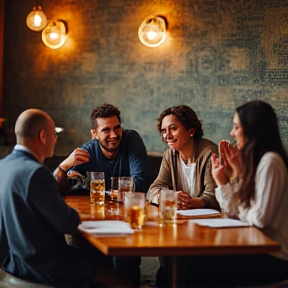 Un'augurio di una buona cena